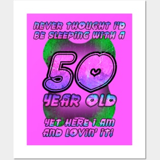 50th Birthday Posters and Art